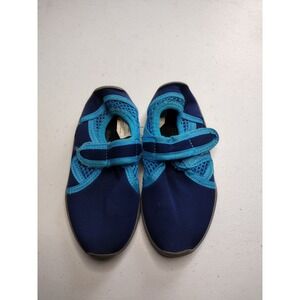 Triple T Trading Boys Blue Mesh Water Shoes Aqua Socks Size 7 Hook Loop Strap